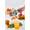 Döküm Paslanmaz Metal Sıkacak Limon Sıkacağı Portakal Narenciye Sıkıcı Pratik Mutfak Aleti