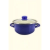 12/14/16 Cm Mini Emaye Tencere Seti - Mavi