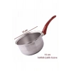 Paslanmaz Çelik Büyük Boy Sosluk (Sütlük) Cezve Koçerola 15 Cm