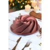 Girift Golden Pink Döküm Kek Kalıbı 26 Cm