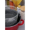 İtalyan Kızartma Tenceresi Kırmızı 22 cm 4,5 lt