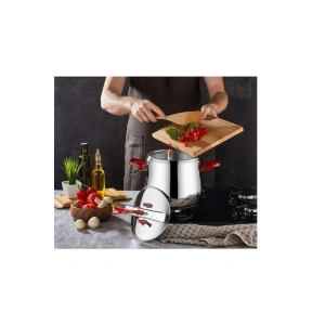 Klasik Düdüklü Tencere 14Lt Kırmızı