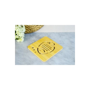 Bambu Kare Nihale Balık Desenli