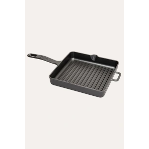 Sürel Siyah Kare Izgara Demir Döküm Tava 25 Cm