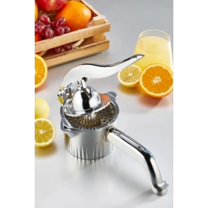 Döküm Paslanmaz Metal Sıkacak Limon Sıkacağı Portakal Narenciye Sıkıcı Pratik Mutfak Aleti