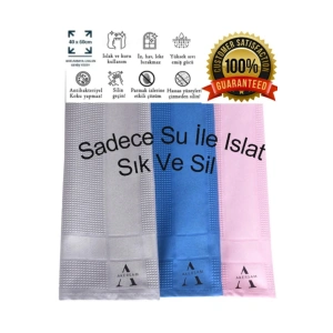 3lü Temizlik Bezleri Mikrofiber Temizlik Ve Cam Bezi