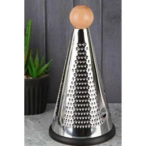 Huni Ahşap Sap Konik Çok Fonksiyonlu Top Rende - Orta Boy