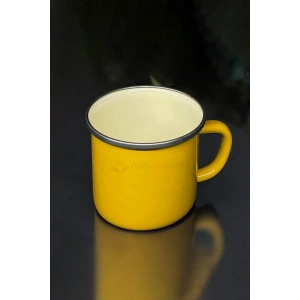 İtalyan Emaye Kupa 450 Ml Emaye Bardak Kampçı Kupası – Sarı
