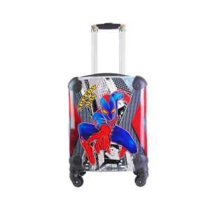 Örümcek Adam Speedy Man Erkek Çocuk Valizi – Siyah