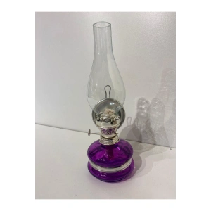 Dekoratif Ve Kullanılabilir Gaz Lambası Büyük Boy 33 Cm