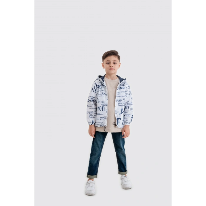 Yağmurluk, Tişört ve Pantolon Çocuk 3’lü Takım