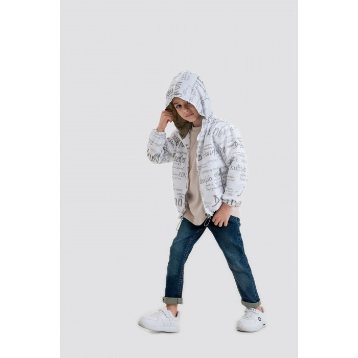 Yağmurluk, Tişört ve Pantolon Çocuk 3’lü Takım
