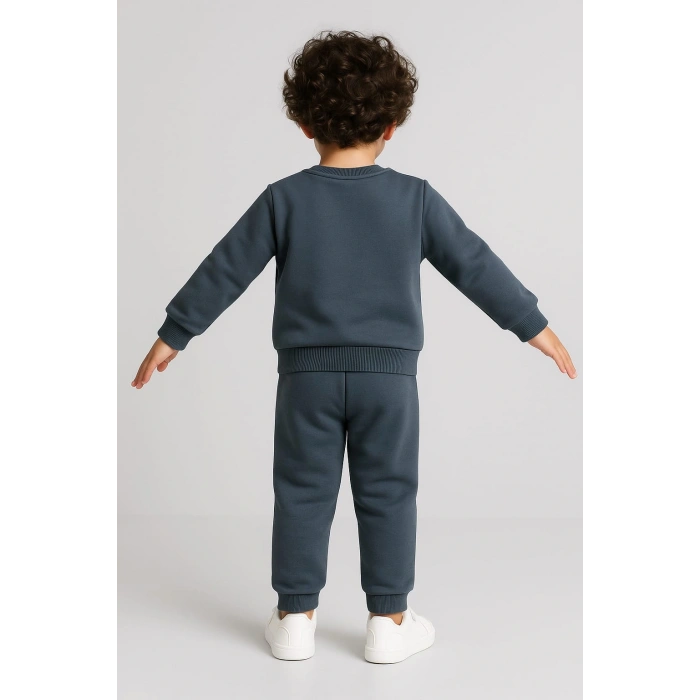 Çocuk Sweatshirt ve Eşofman Altı Takım - %100 Pamuk