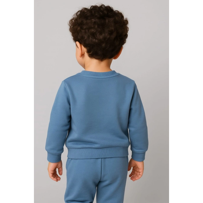 Erkek Çocuk Eşofman Takımı %100 Pamuk 2 İp