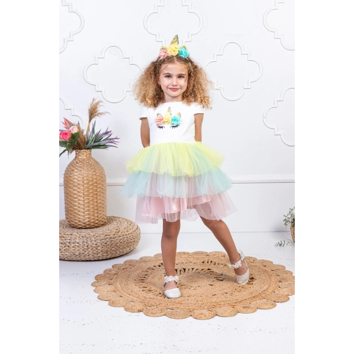 Unicorn Tütülü Elbise