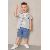 Kotlu Gömlekli 3lü Takım