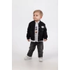 Erkek Bebek 4’lü Kombin - Ceket, Gömlek, Tişört ve Pantolon