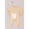 Bebek Tulum Pamuklu Unisex Uzun Kollu