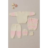 Pembe Masal Bebek Triko Takımı Hastane Çıkışı