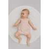 Askılı Çizgili Kız Bebek Tulum