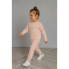Papatya Nakışlı %100 Pamuk 2’li Çocuk Eşofman Takımı
