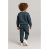 Erkek Çocuk Aslan Nakışlı 2’li Takım – Sweatshirt ve Alt Eşofman %100 Pamuk