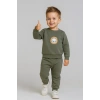 Erkek Çocuk Aslan Nakışlı 2’li Takım – Sweatshirt ve Alt Eşofman %100 Pamuk