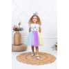 Kız Çocuk Unicorn Tütülü Elbise Kostüm Modeli