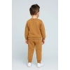 Erkek Çocuk Nakışlı Eşofman Takımı %100 Pamuk 2 İp