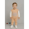 Erkek Çocuk Pamuklu Cepli 2li Takım