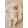Pembe Masal Bebek Triko Takımı Hastane Çıkışı