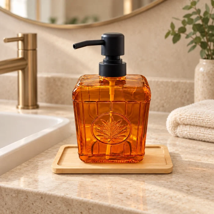 Amber Cam Sıvı Sabunluk - 500 ml