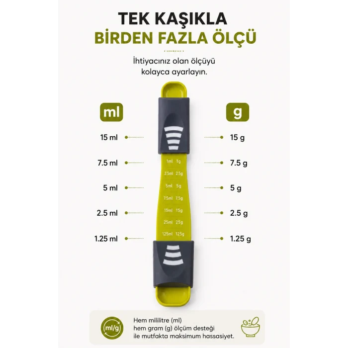 Ayarlanabilir Ölçüm Kaşığı