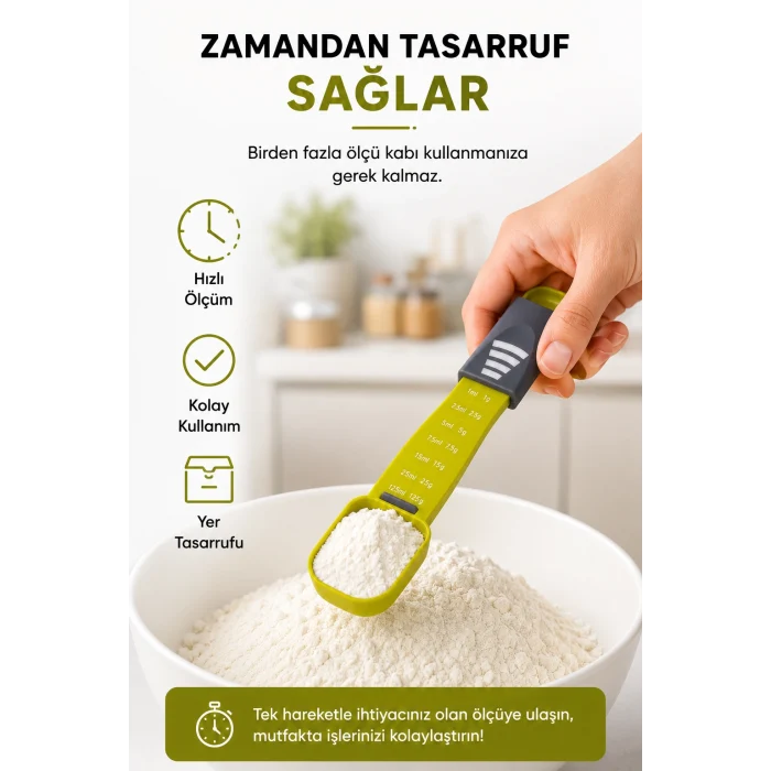 Ayarlanabilir Ölçüm Kaşığı