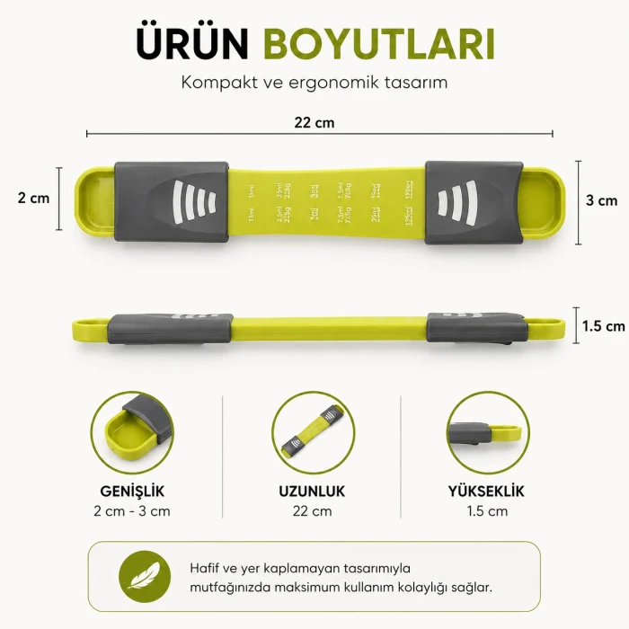 Ayarlanabilir Ölçüm Kaşığı