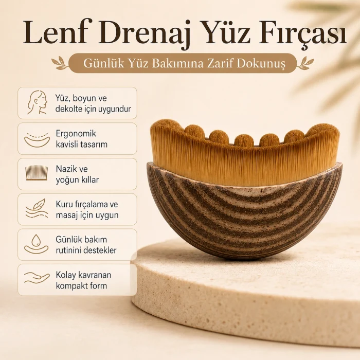 Lenf Drenaj Yüz Fırçası