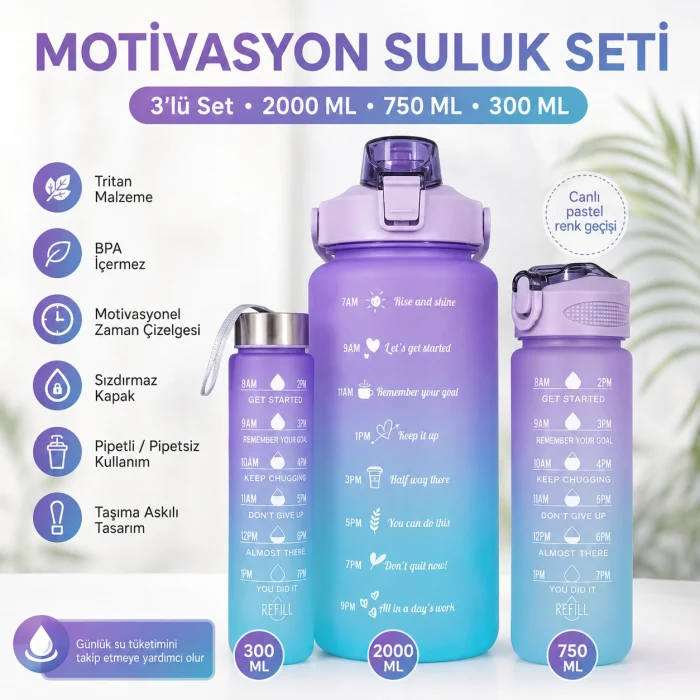 Motivasyon Suluk Seti (3lü Set)