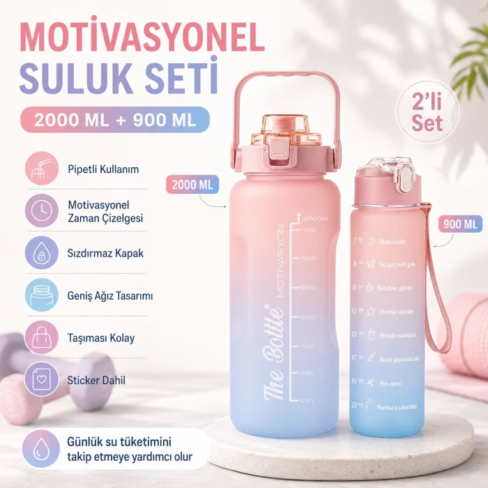Motivasyonel Suluk Seti (2li Set)