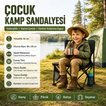 Çocuk Kamp Sandalyesi