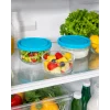 3lü Cam Saklama Kabı Seti - 400ml x 3
