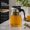 900 ml Süzgeçli Cam Sürahi