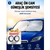 Araç İçi Şemsiye Güneşlik - 140cmx80cm