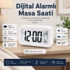 Dijital Alarmlı Masa Saati