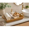 Hasır Rattan Sunum Tepsisi- 34 cm