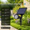 Kazıklı Solar Bahçe Armatürü- 7W