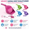Mikopet Kapaklı Kedi Tuvalet Küreği