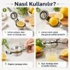 Paslanmaz Çelik Limon Sıkacağı