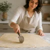 Paslanmaz Çelik Pizza & Hamur Kesici