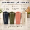 Paslanmaz Çelik Termos Mug Bardak-480 ml