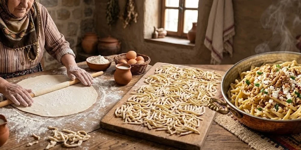 Makarna mı? Erişte mi?